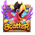 Scatter Symbol รีวิวเกม Captains-Bounty
